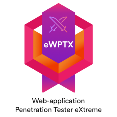 eWPTX certification badge